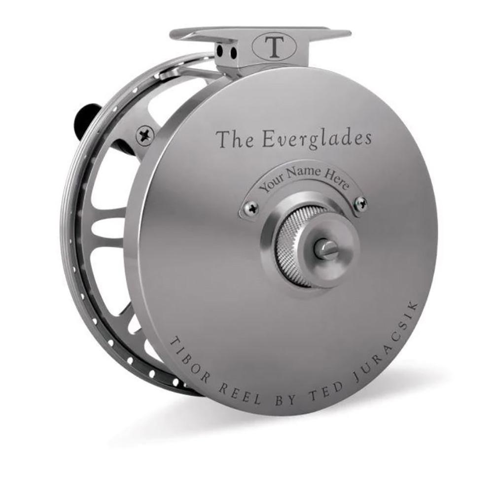 Tibor Everglades Fly Reel in Graphite Grey